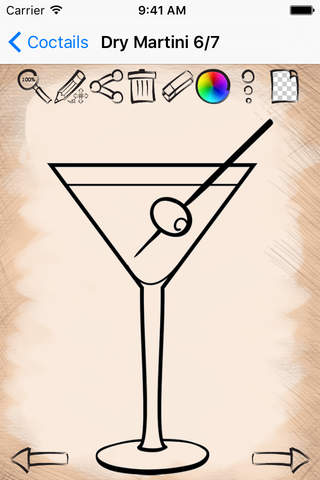 Learn to Draw Cocktails screenshot 4