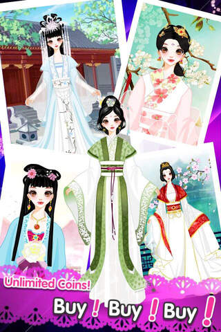 Makeover Noble Girl - Ancient Costumes Belle,Girl Free Games screenshot 2