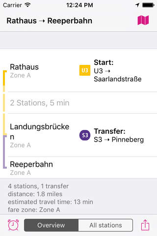 Hamburg Rail Map Lite screenshot 4
