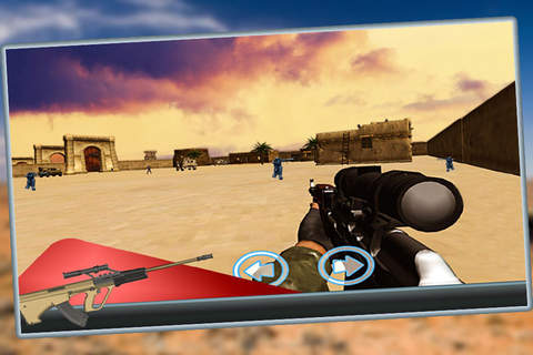 Commandos Operation in Desert Pro - 3d Army shoot games screenshot 3