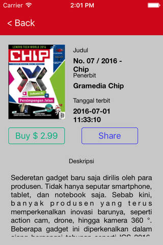 Gramedia - Chip screenshot 4