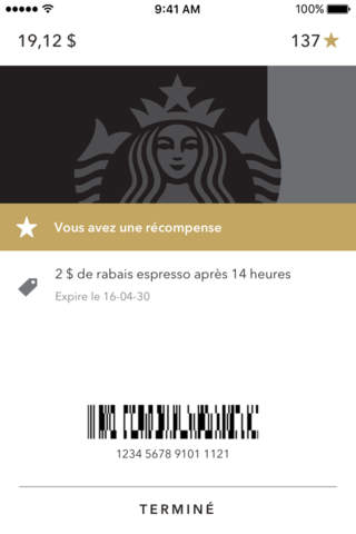 Starbucks screenshot 3