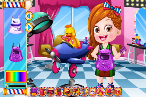 Baby Hairstylist Dressup - Design Master/Makeup Game For Girls screenshot 2