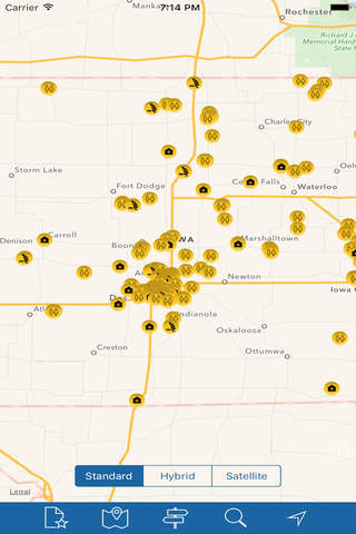 Iowa - Point of Interests (POI) screenshot 2