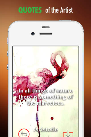 Flamingo Wallpapers HD: Quotes Backgrounds with Art Pictures screenshot 4