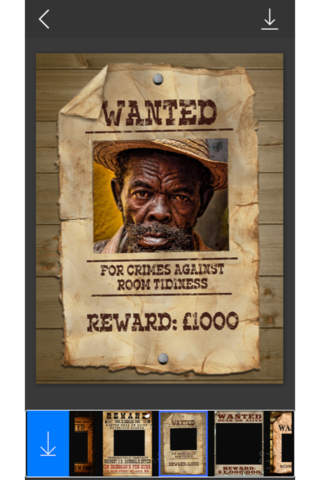 Wanted Photo Frame - Make yourself wanted in the world and let make some fun screenshot 4