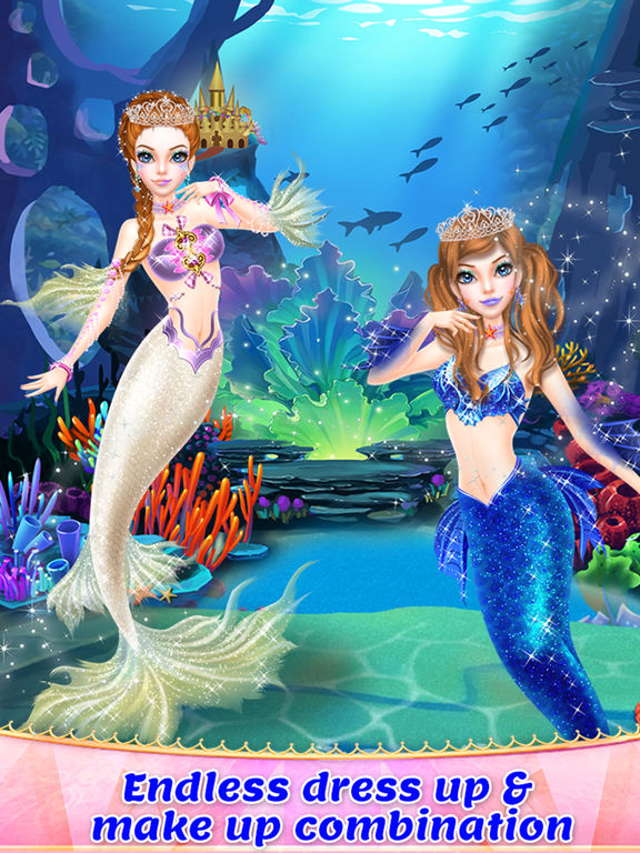 Игра Mermaid Princess Spa & Dressup