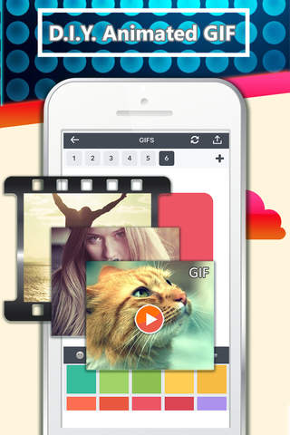 GIF Maker Dots Fashion –  Animated GIFs & Video Creator Theme Pro screenshot 2
