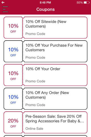 Coupons for Hanna Andersson screenshot 2