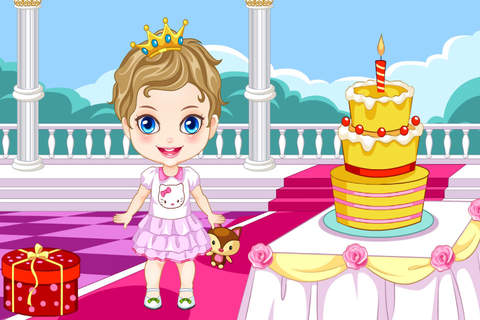 Baby Princess Birthday Makeover——Dream Castle&Lovely Girls Makeup screenshot 3