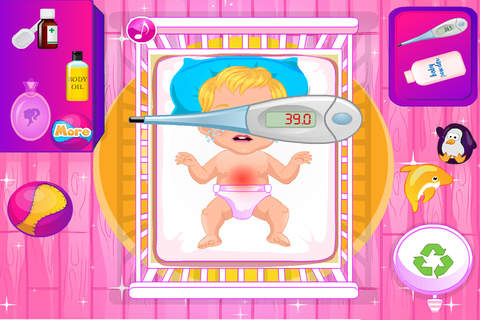芭比公主喂养小宝贝 - 女孩子们的打扮、化妆、换装游戏2 screenshot 3