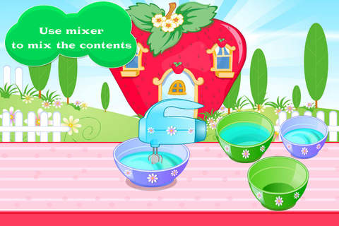 Strawberry Shaped Pop—— Castle Food Making&Western Recipe screenshot 2