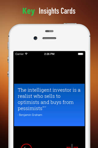 The Intelligent Investor:Practical Guide Cards with Key Insights and Daily Inspiration screenshot 4