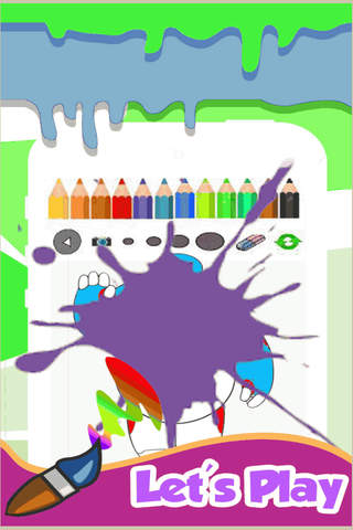 Paint For Kids Games Big Hero Edition screenshot 2