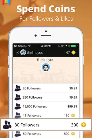 Power Followers - Get more followers and likes for Instagram screenshot 2