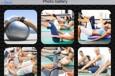 Motivational Pilates Exercises Photos and Videos FREE screenshot 4