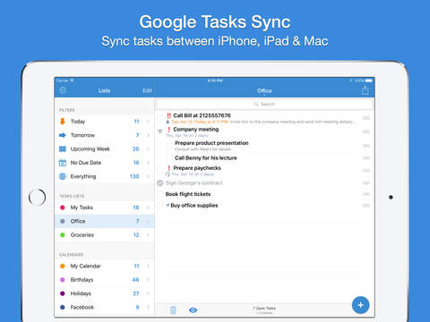 gTasks HD (Google Tasks Go Mobile)