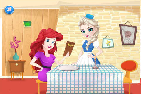 小公主苏菲亚的餐厅 - 甜心公主爱化妆，灰姑娘美丽日记，女孩免费爱玩游戏 screenshot 2