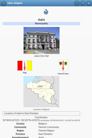 Cities in Belgium screenshot 2