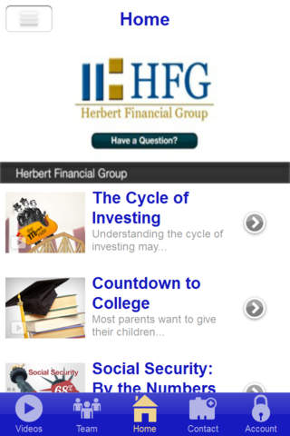 Herbert Financial Group screenshot 2
