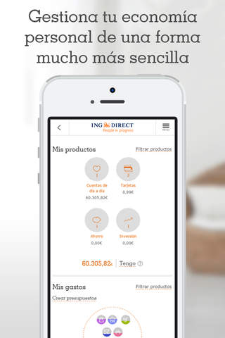 ING España. Banca Móvil screenshot 2