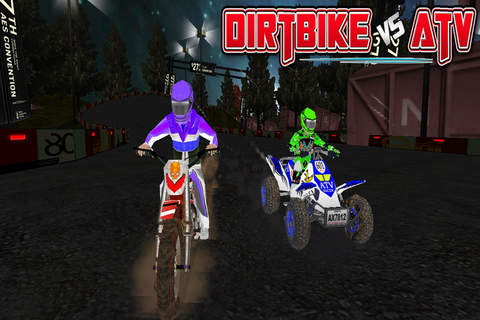 Dirt Bike vs Atv Racing Games screenshot 4