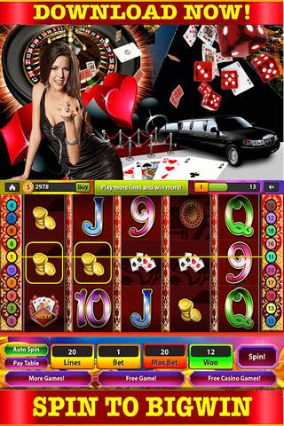 777 The Modern Casino Of LasVegas:Robot Slots Game Free screenshot 3