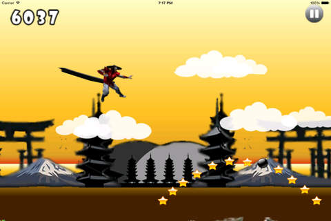 A Ninja Ray Jump HD Pro - Jumps Of The Lords Clan Dark screenshot 4