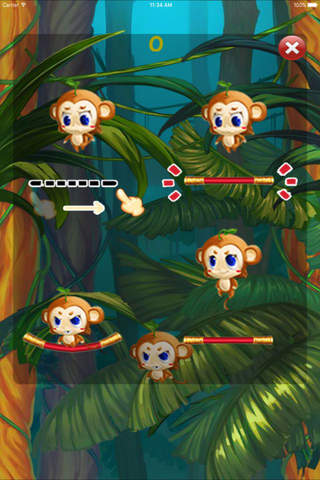 跳跳猴- 猴子空中寻宝历险,快速跳跃躲避危机 screenshot 2