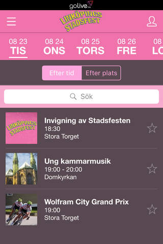 Linköpings Stadsfest 2016 screenshot 3
