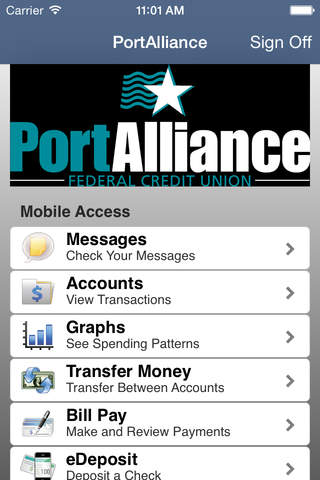 PortAlliance Mobile Access screenshot 2