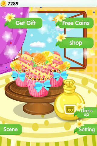 Cute Cupcake - Design & Decoration Cooking Games for Girls screenshot 2
