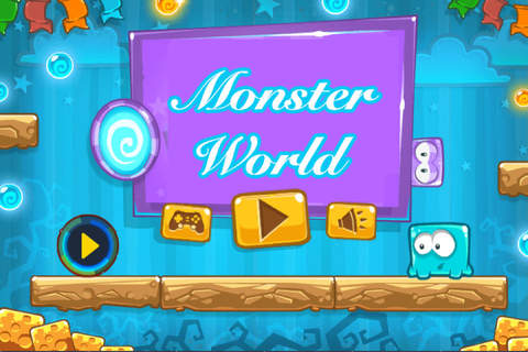 MMonsterworld - help the little monster to achieve his goal screenshot 3