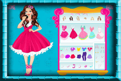 Princess Girl Style Dress Up screenshot 3