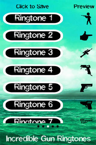 Incredible Gun Ringtones Free screenshot 3
