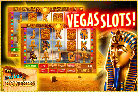 Absolusion Slots: Casino Slots Of Pharaoh's Machines Game HD! screenshot 4