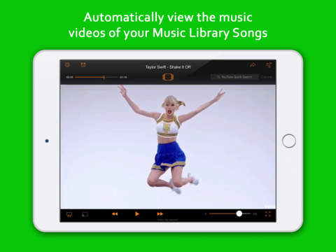 Screenshots of Music TV - Free streamer & player for your songs (for YouTube)! for iPad