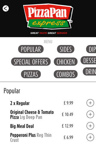 Pizza Pan Express Oldham screenshot 2