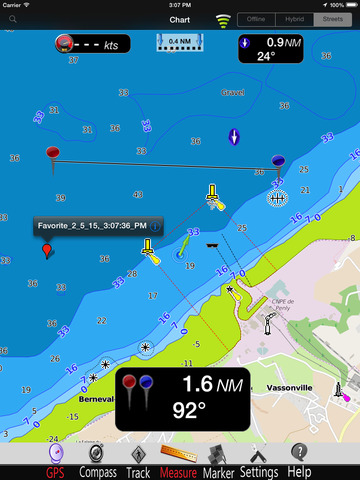 Picardy Nautical Charts Pro screenshot 3