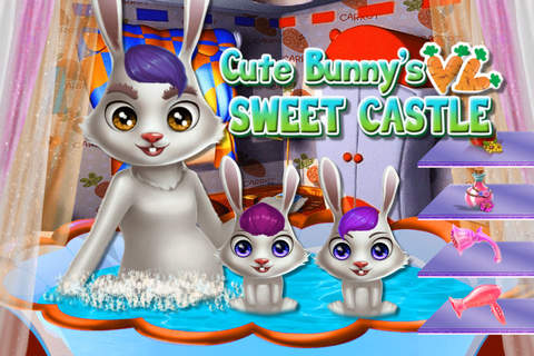 Cute Bunny's Sweet Castle——Pretty Mommy Makeup&Lovely Baby Care screenshot 3