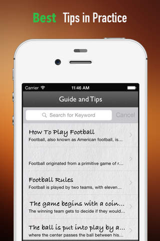 Football for Beginners: Tutorial and Tips screenshot 4