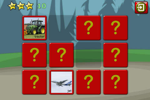 Kids Cars and Trucks Logic Puzzles screenshot 3
