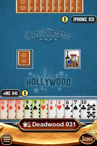 Gin Rummy HD - The Best Online Card Game! screenshot 2
