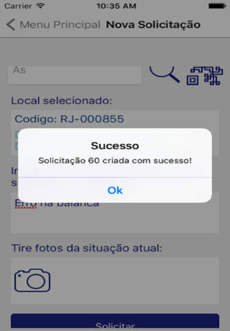 SSA Solicitação Globo screenshot 3
