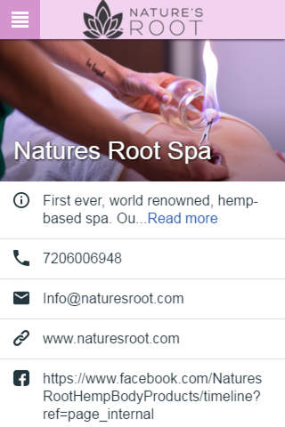 Natures Root Spa screenshot 2