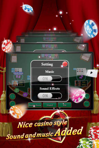 Blackjack - FREE & Classic21Vegas Casino Club Game screenshot 4