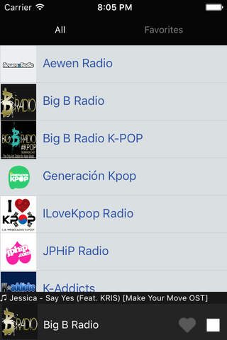 Radio K-POP screenshot 2