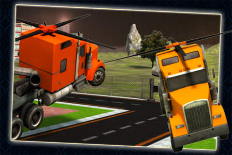 Helicptoer Truck Flight Simulator Free Extreme Pilot screenshot 2