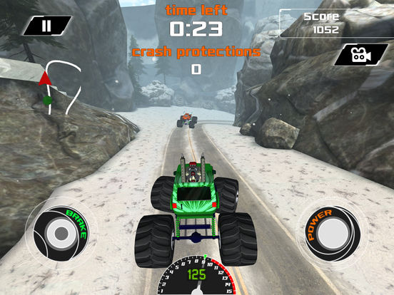 3D Monster Truck Snow Racing- Extreme Off-Road Winter Trials Driving Simulator Game Free Version для iPad