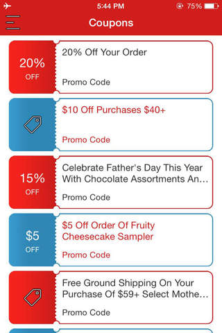 Coupons for Fannie May screenshot 2